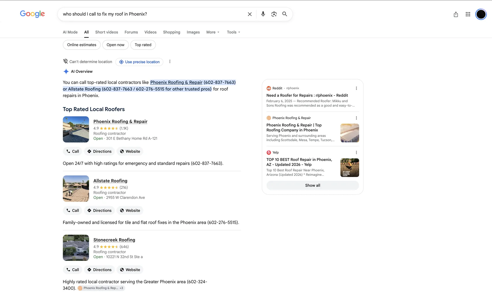 Google's answer